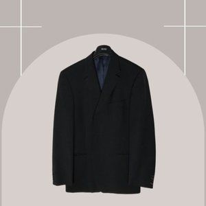 #6 - HUGO BOSS - BLACK JACKET ONLY - SIZE 44R